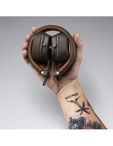 Auriculares Marshall Major III marrón con cable 5008925 5008925 plegables