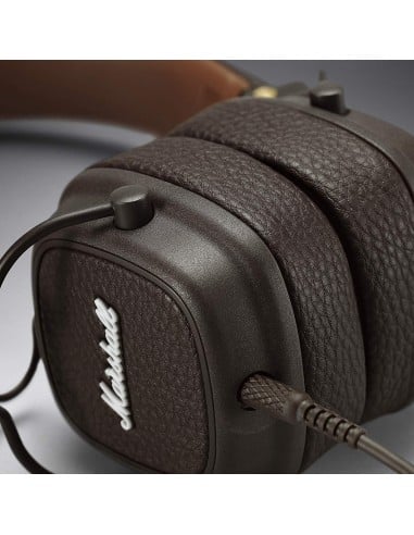 Auriculares Marshall Major III marrón con cable 5008925 5008925 plegables