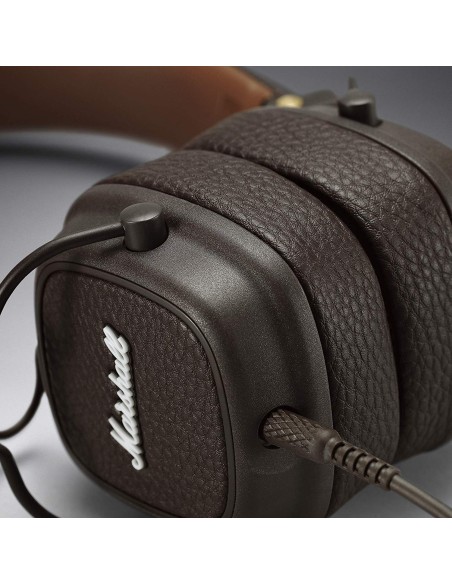 Auriculares Marshall Major III marrón con cable 5008925 5008925 plegables