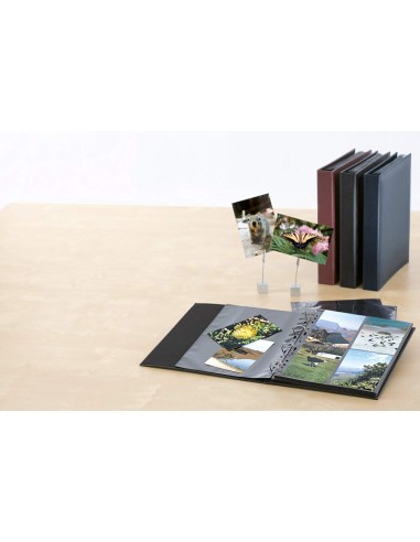 Oferta Fundas transparentes fotos Fotophan 10x15 cm vertical negro 10 fundas