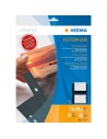 Fundas transparentes fotos Fotophan 13x18 cm horizontal negro 10 fundas Herma 7787