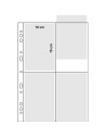 Fundas transparentes fotos Fotophan 10x15 cm vertical blanco 250 fundas Herma 7562