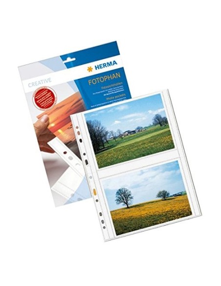 Oferta Fundas transparentes fotos Fotophan 13x18 cm horizontal blanco 250 fundas