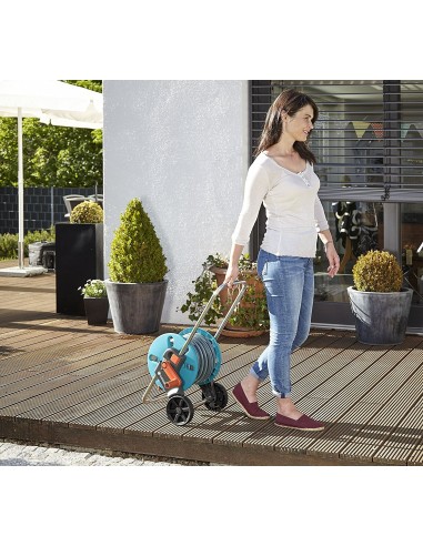 Oferta Gardena Set carro portamangueras AquaRoll S 20m 13 mm 18502-20