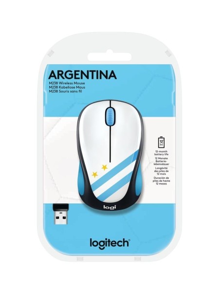 Comprar Ratón logitech inalambrico m238 world cup edition Argentina 910-005397