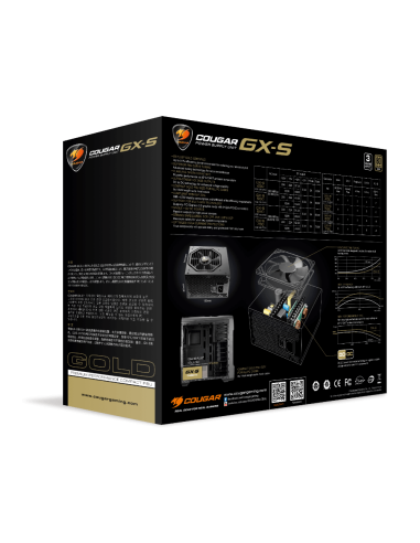Comprar Fuente alimentación 650w psu gx-s 80plus Cougar 31GS065.0003P