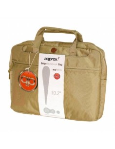 Maletin de portatil 10.9" color beige approx appnb06