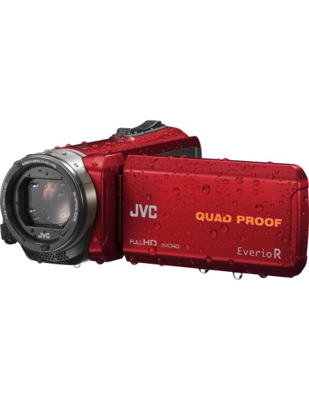 Comprar VideoCámara jvc 2,5M Zoom optico 40x con estabilizador rojo GZ-R435REU
