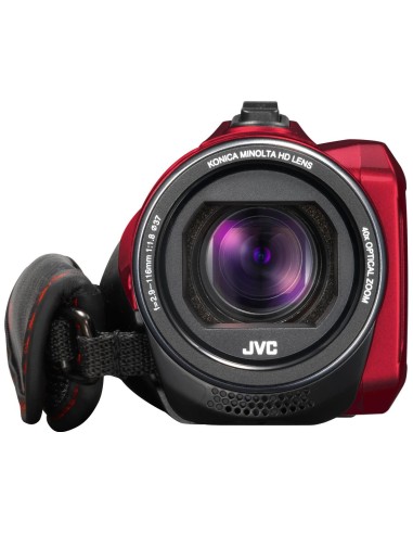 Comprar VideoCámara jvc 2,5M Zoom optico 40x con estabilizador rojo GZ-R435REU