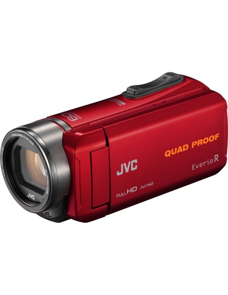 Comprar VideoCámara jvc 2,5M Zoom optico 40x con estabilizador rojo GZ-R435REU