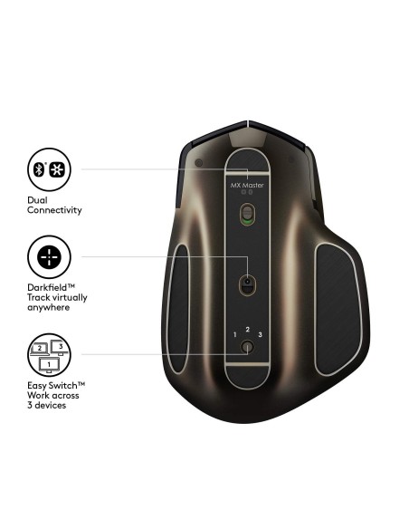 Comprar Ratón Logitech MX Master inalámbrico Negro 910-004362