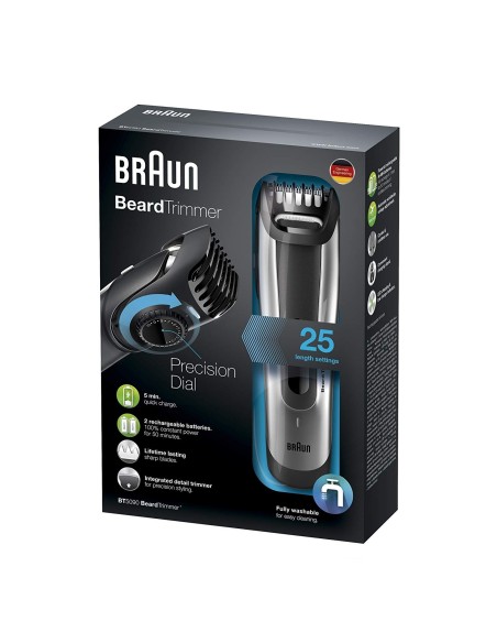 Comprar Braun BT5090 - Recortadora de barba con ajuste fino cada 0,5mm