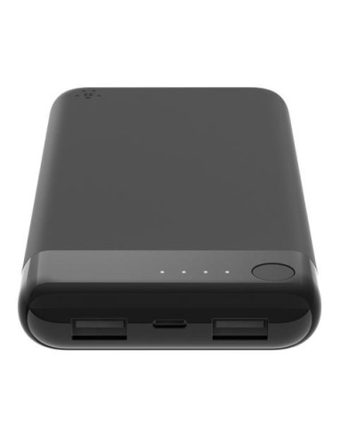 Batería externa BOOST↑CHARGE™ 10000 mah con conector Lightning Negro F7U046BTBLK