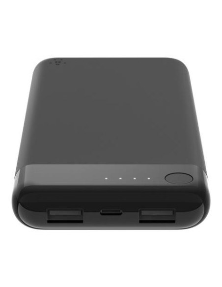 Batería externa BOOST↑CHARGE™ 10000 mah con conector Lightning Negro F7U046BTBLK