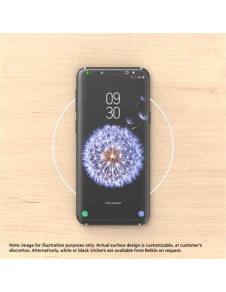 Punto de carga inalámbrica Qi BOOSTUP (instalación empotrada/oculta) B2B180VF
