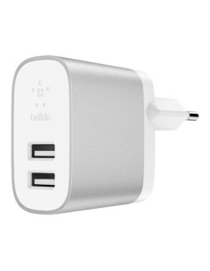 Cargador doméstico BOOST?CHARGE™ con 2 puertos USB-A + cable de Lightning a USB-A 2