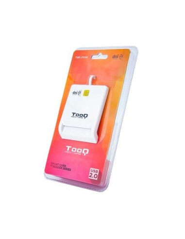 TOOQ Lector De Tarjetas Inteligentes TQR-210W Blanco USB 2.0 | Kiwiku  