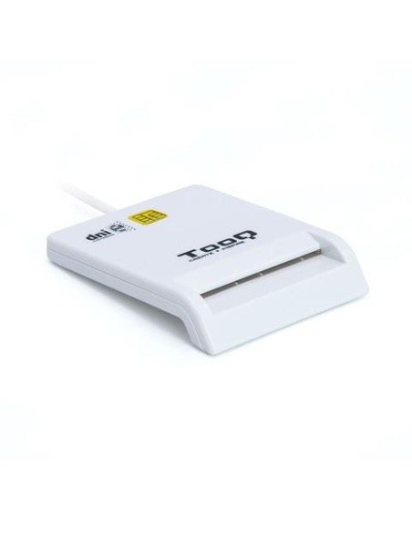 TOOQ Lector De Tarjetas Inteligentes TQR-210W Blanco USB 2.0 | Kiwiku  