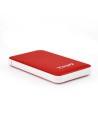 Caja externa para discos duros 2.5" SATA I/II/III a USB 3.1 Gen1 con UASP Roja Tooq TQE-2528R