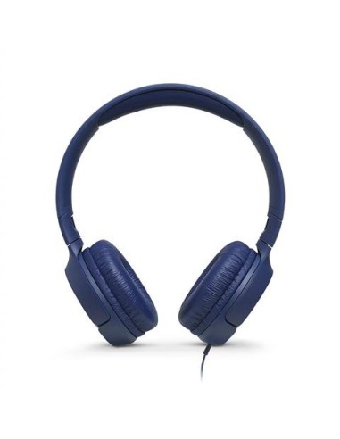 Auriculares pure bass cable plano sin enredos Jbl tune 500 azul   kiwiku.com