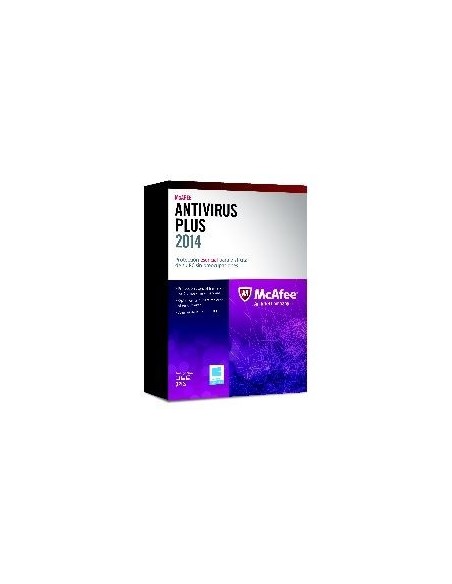 Antivirus mcafee antivirus plus 2014 3 usuarios