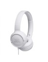 Auriculares pure bass cable plano sin enredos Jbl tune 500 Blanco