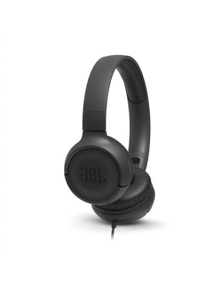Auriculares pure bass cable plano sin enredos Jbl tune 500 Negro kiwiku.com