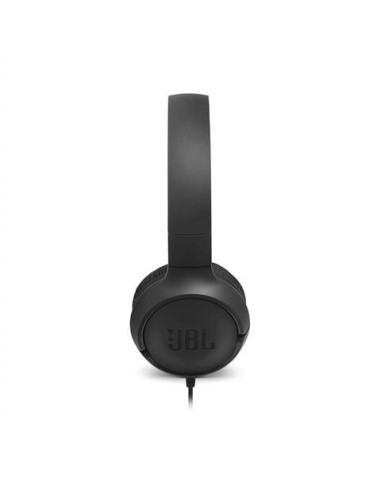 Auriculares pure bass cable plano sin enredos Jbl tune 500 Negro kiwiku.com