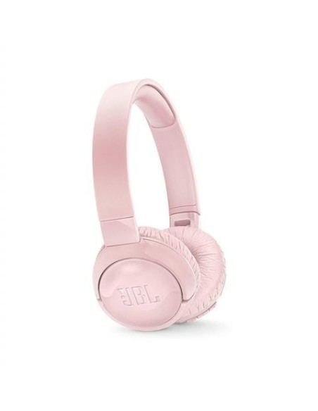 JBL Tune 600BT - Auriculares supraaurales inalámbricos cancelación de ruido activa rosa