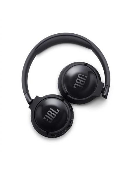 JBL Tune 600BT - Auriculares supraaurales inalámbricos cancelación de ruido activa Negro