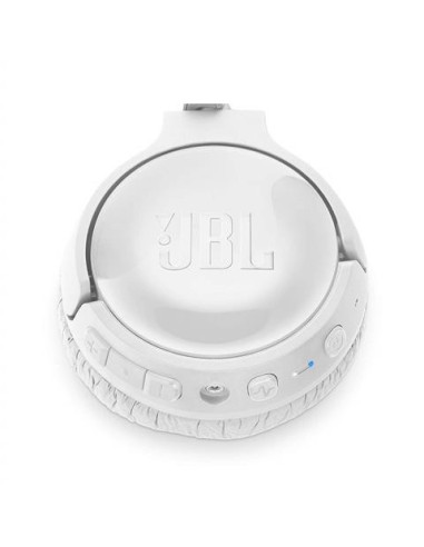 JBL Tune 600BT - Auriculares supraaurales inalámbricos cancelación de ruido activa Blanco