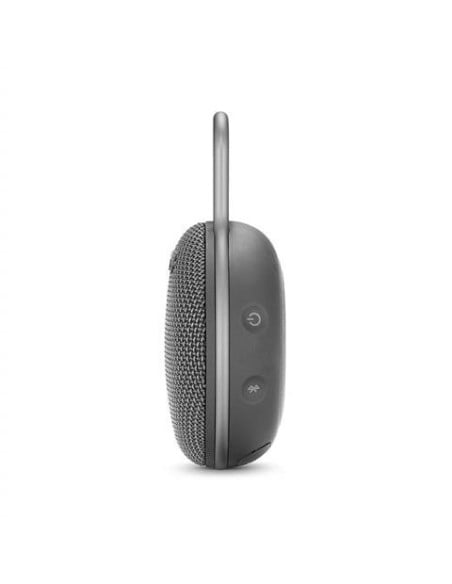 JBL Clip 3 Altavoz inalámbrico portátil con Bluetooth – Parlante resistente al agua (IPX7)  Gris