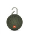 Altavoz inalambrico portatil con bluetooth resistente al agua Jbl clip 3 Verde