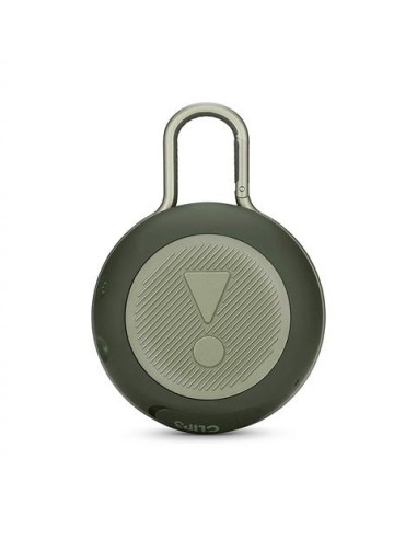 JBL Clip 3 Altavoz inalámbrico portátil con Bluetooth – Parlante resistente al agua (IPX7)  Verde