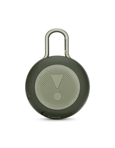 JBL Clip 3 Altavoz inalámbrico portátil con Bluetooth – Parlante resistente al agua (IPX7)  Verde