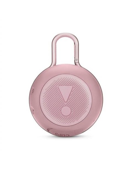 JBL Clip 3 Altavoz inalámbrico portátil con Bluetooth – Parlante resistente al agua (IPX7)  Rosa