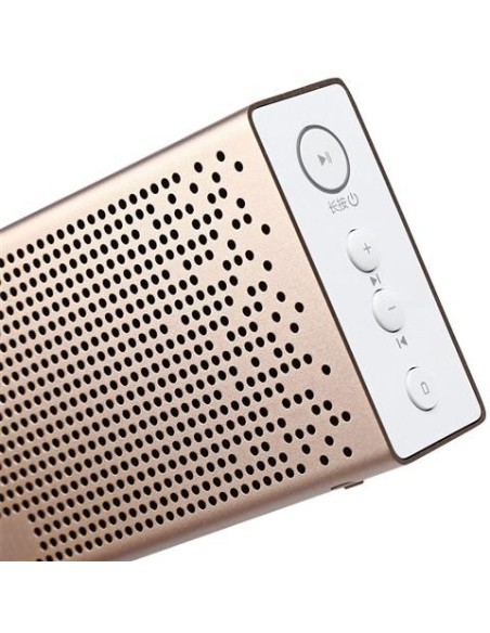 Altavoces 1.0 xiaomi  mi bluetooth speaker Dorado QBH4104GL kiwiku.com
