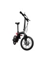 Bicicleta eléctrica plegable Xiaomi qicycle aluminio negro 45km autonomía pantalla de 1.8'' YZZ4007GL