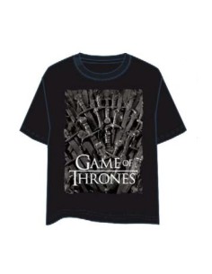 Camiseta juego de tronos trono hierro CCE4330 Licencia kiwiku.com