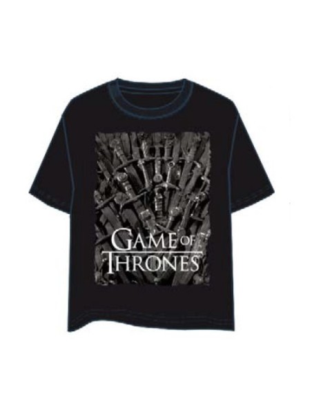 Camiseta juego de tronos trono hierro CCE4330 Licencia kiwiku.com