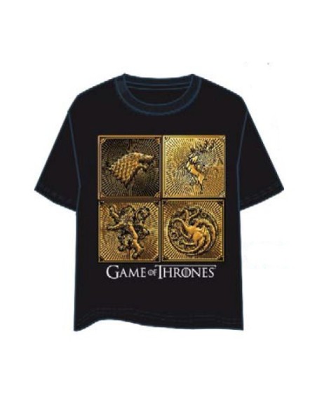 Comprar Camiseta juego de tronos dorado CCE4323 kiwiku.com