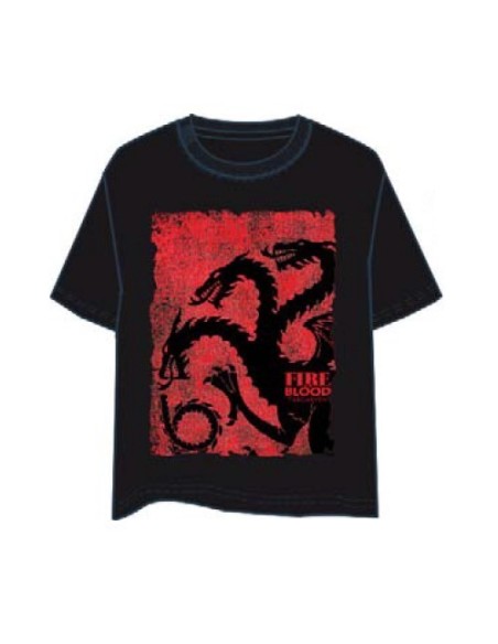 Comprar Camiseta juego de tronos piedra targaryen CCE4328 kiwiku.com