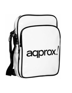 Maletin de portatil 10.2" approx diseño retro color blanco appnbr02w