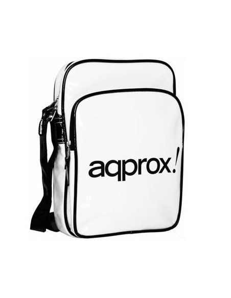 Maletin de portatil 10.2" approx diseño retro color blanco appnbr02w