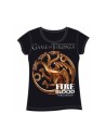 Camiseta chica juego de tronos targaryen CCECH3563