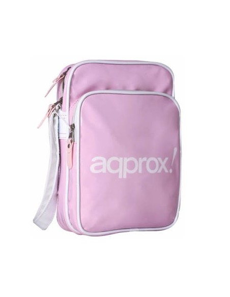 Maletin de portatil 10.2" approx diseño retro color rosa appnbr02p