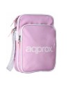 Maletin de portatil 10.2" approx diseño retro color rosa appnbr02p