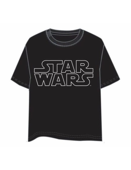 Camiseta star wars logo CCE3228 kiwiku.com
