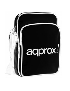 Maletin de portatil 10.2" approx diseño retro color negro appnbr02b