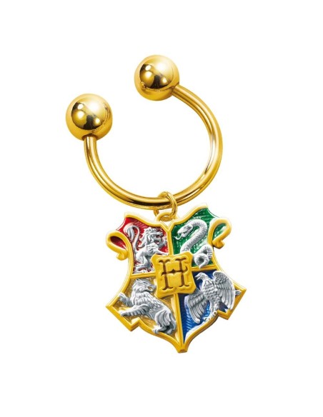 Llavero chapado en oro 24 kilates hogwarts harry potter NOB7117 kiwiku.com